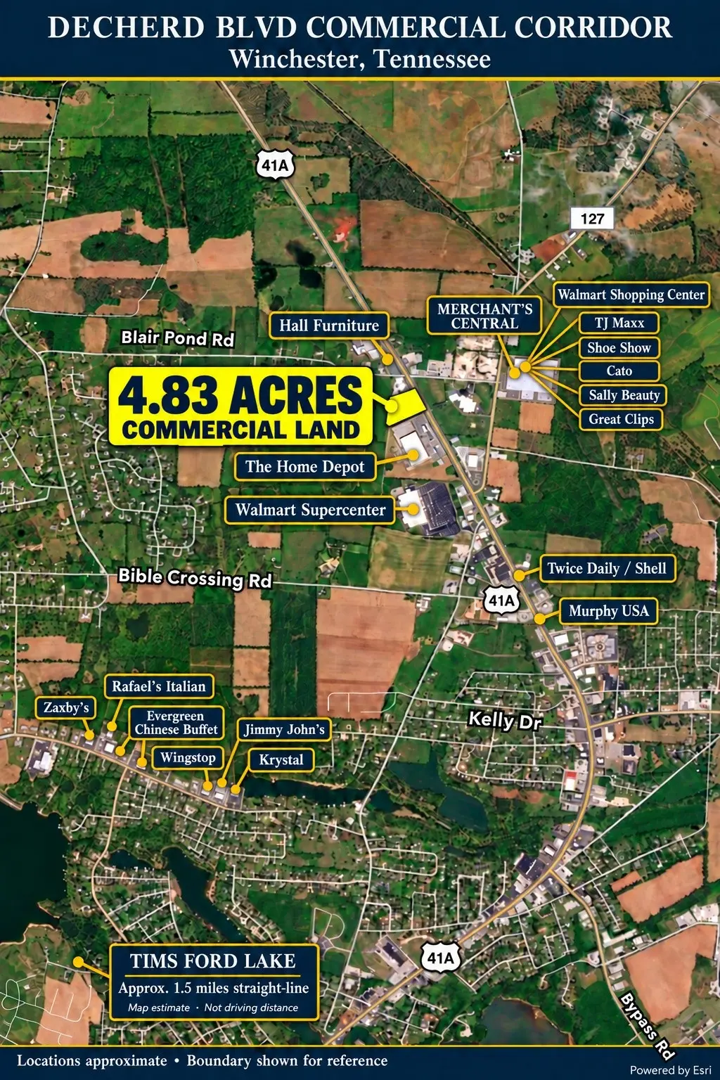 0 DECHERD BLVD, Winchester, TN 37398