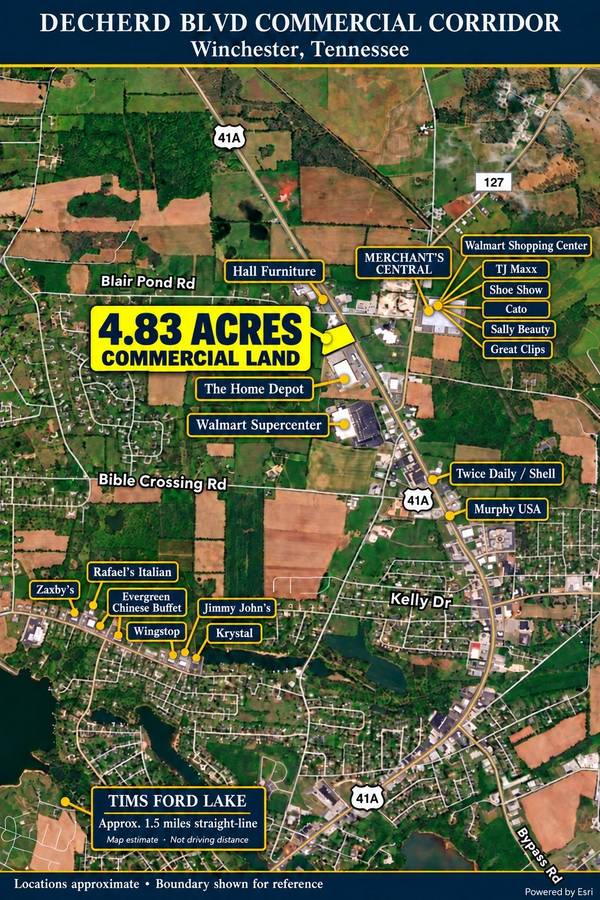 0 DECHERD BLVD, Winchester, TN 37398
