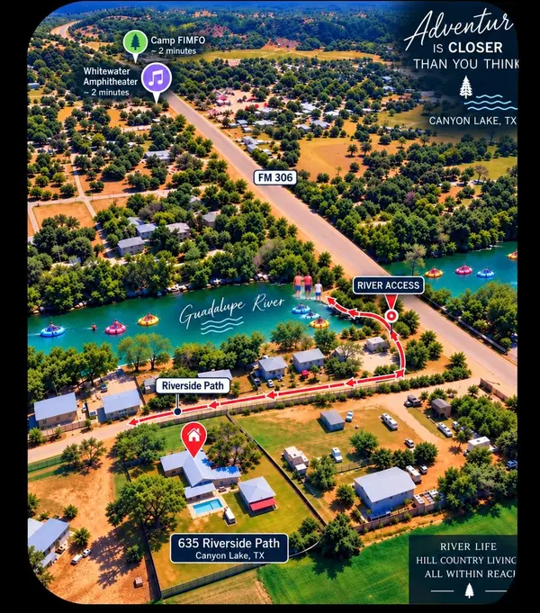 635 Riverside Path, Canyon Lake, TX 78133