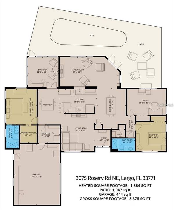 3075 ROSERY RD NE, Largo, FL 33771