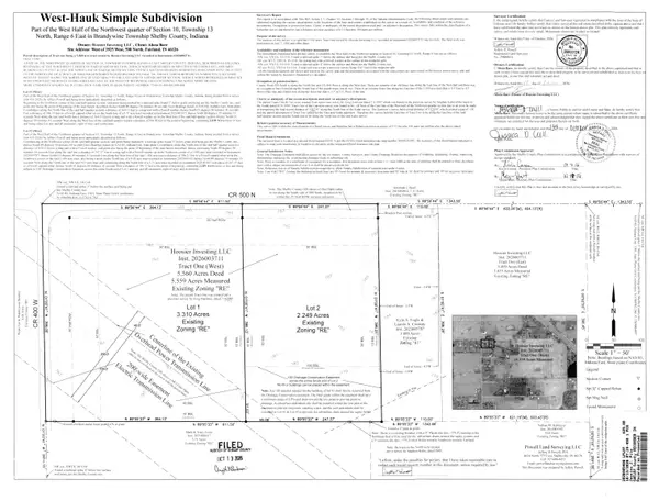 0 W 500 N, Fairland, IN 46126