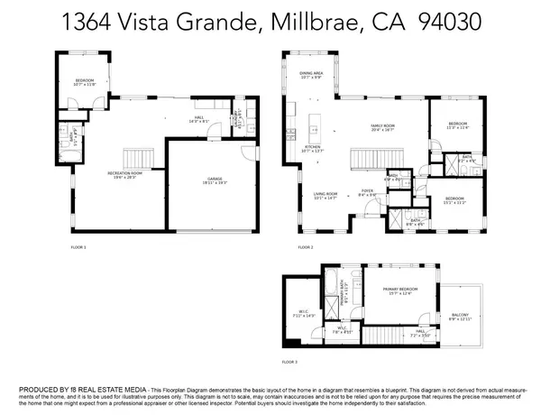 Millbrae, CA 94030,1364 Vista Grande