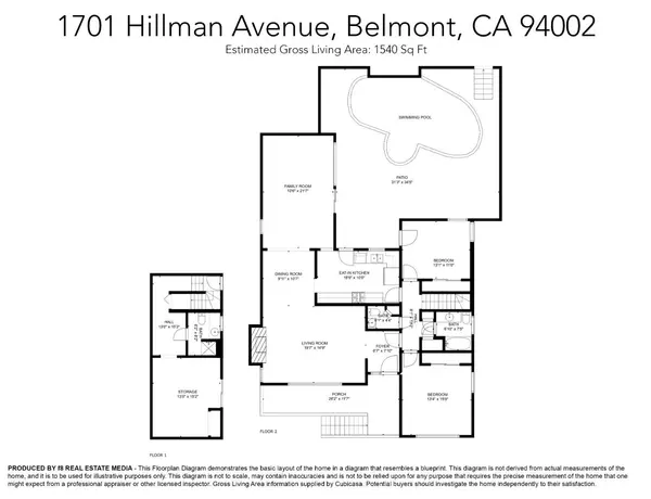 Belmont, CA 94002,1701 Hillman AVE