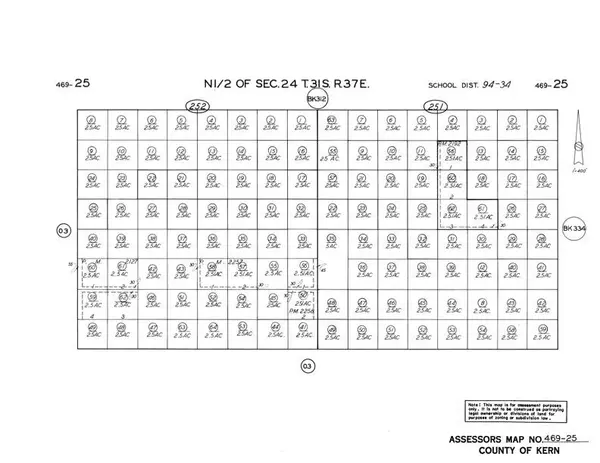 Mojave, CA 93501,0 NW Section24, Township31S, Range37E