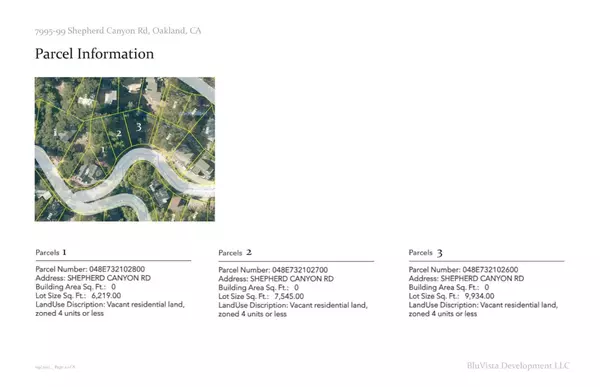 Oakland, CA 94611,7995-99 Shepherd Canyon RD