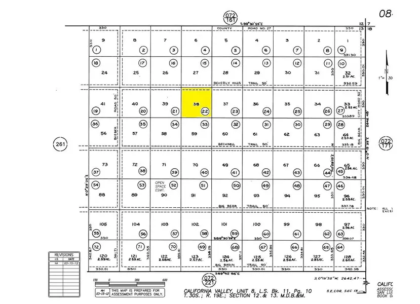 0 Beverly Hills Trail, Santa Margarita, CA 93453