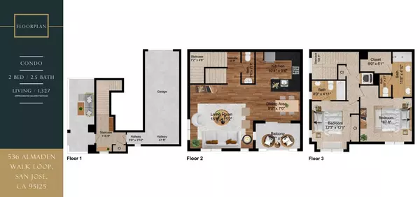 San Jose, CA 95125,536 Almaden Walk LOOP