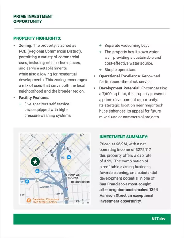 San Francisco, CA 94103,1394 Harrison Street