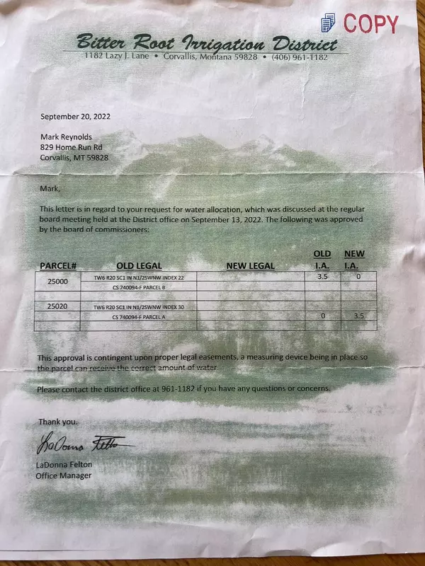 Corvallis, MT 59828,837 Home Run RD