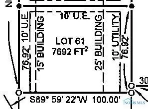 000 SPRING MEADOW LN. LOT #61, Bryan, OH 43506