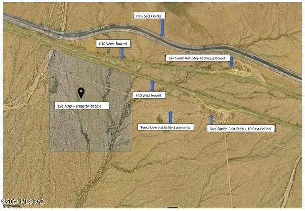 San Simon, AZ 85632,151 acres off I-10 San Simon