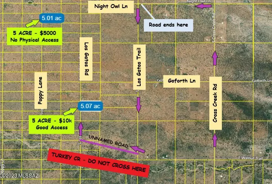 Pearce, AZ 85625,5 AC on Poppy (off Night Owl) Lane #118