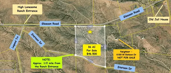 36 ACRES on W Stetson Dr  #115, Elfrida, AZ 85610