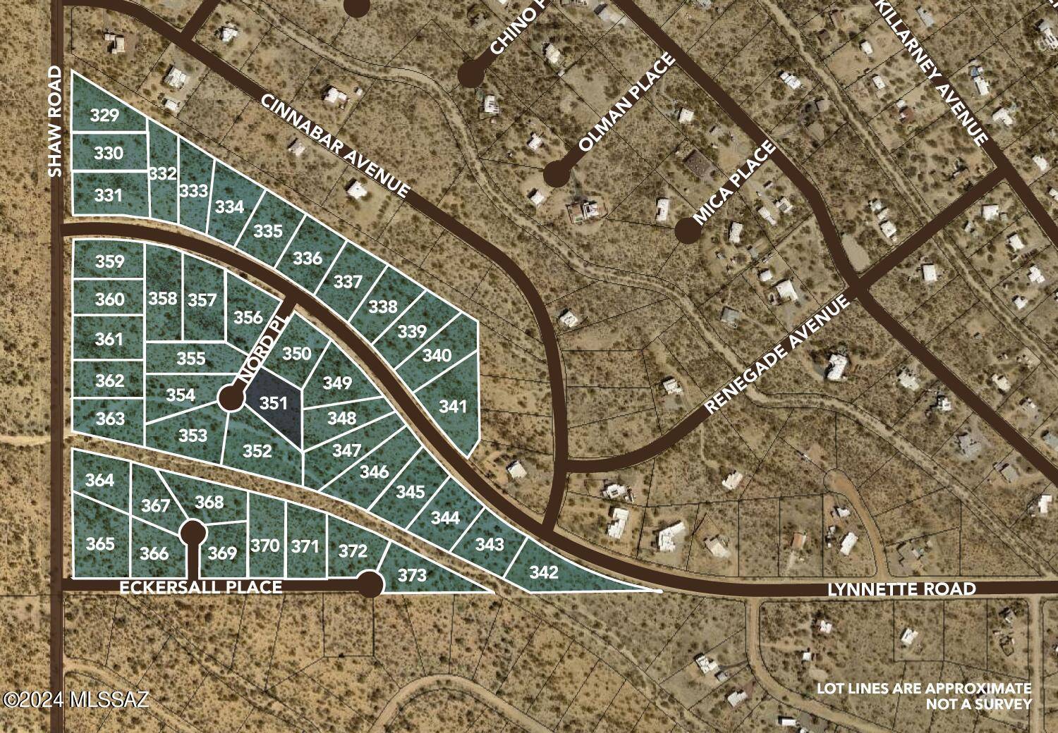 45lots W LYNNETTE Road #-, Tucson, AZ 85736