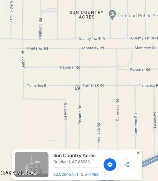 Dateland, AZ 85333,TBD Tamarisk Rd Lot#242