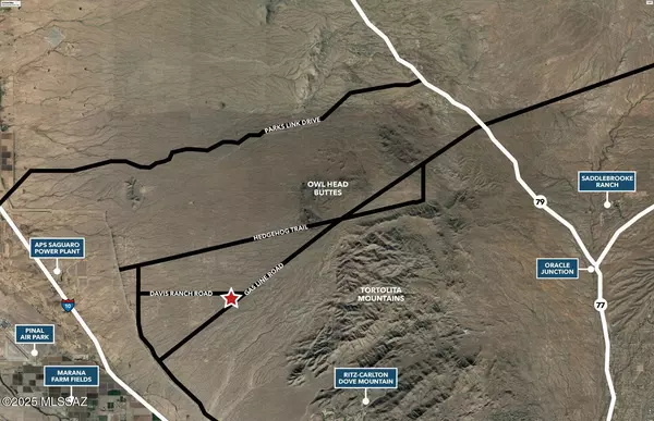 Marana, AZ 85658,+/-40acres E Davis Ranch Road #-