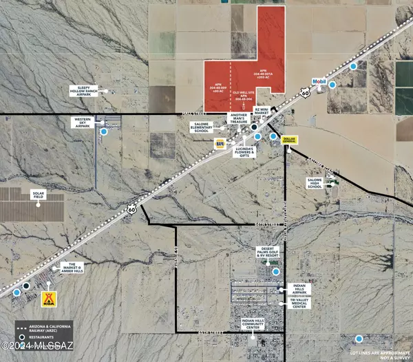 Salome, AZ 85348,+/-283acre W Hall St.