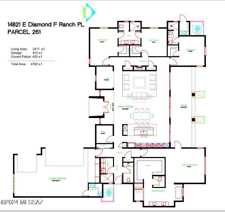 Vail, AZ 85641,14821 E Diamond F Rnch Place