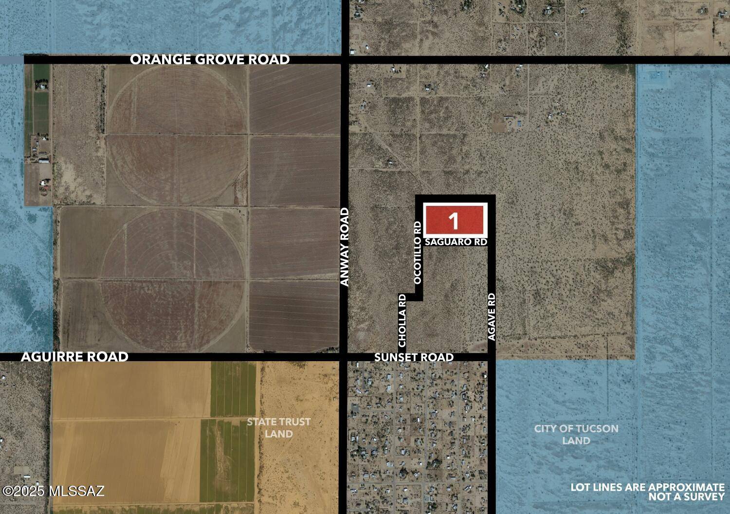 21acres W Saguaro & Agave Road #1, Marana, AZ 85653