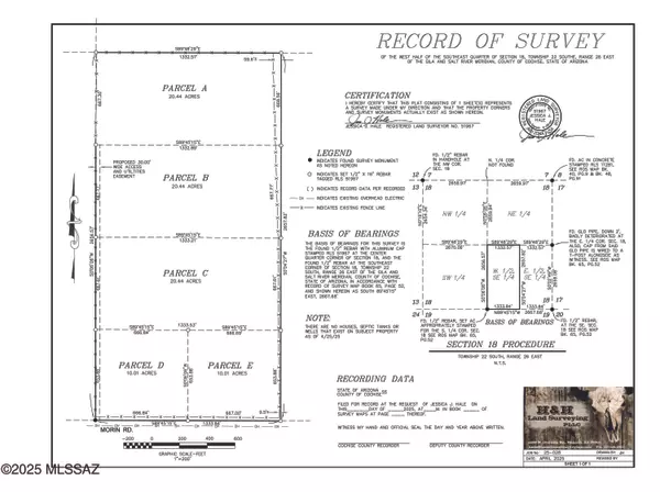 Mc Neal, AZ 85617,20.44 Acre W Morin Road #B