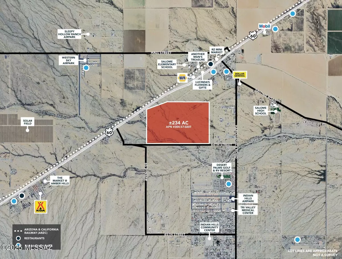 Salome, AZ 85348,234acres Avenue B  #-