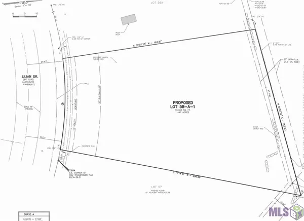 Lot 58-A-1 LILIAN DR, Baton Rouge, LA 70809