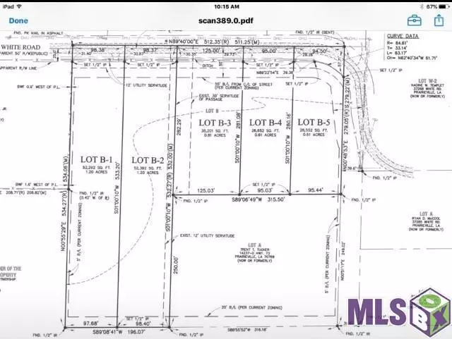 Lot B-2 WHITE RD, Prairieville, LA 70769