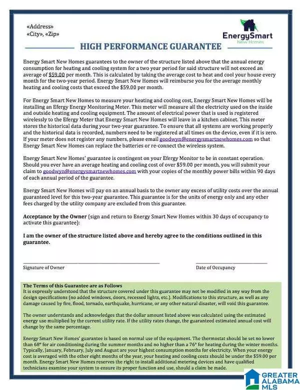 Mount Olive, AL 35117,4818 COVE LANE