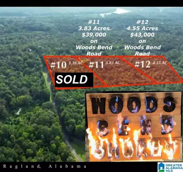 Lot 11 WOODS BEND ROAD #Lot 11, Ragland, AL 35131