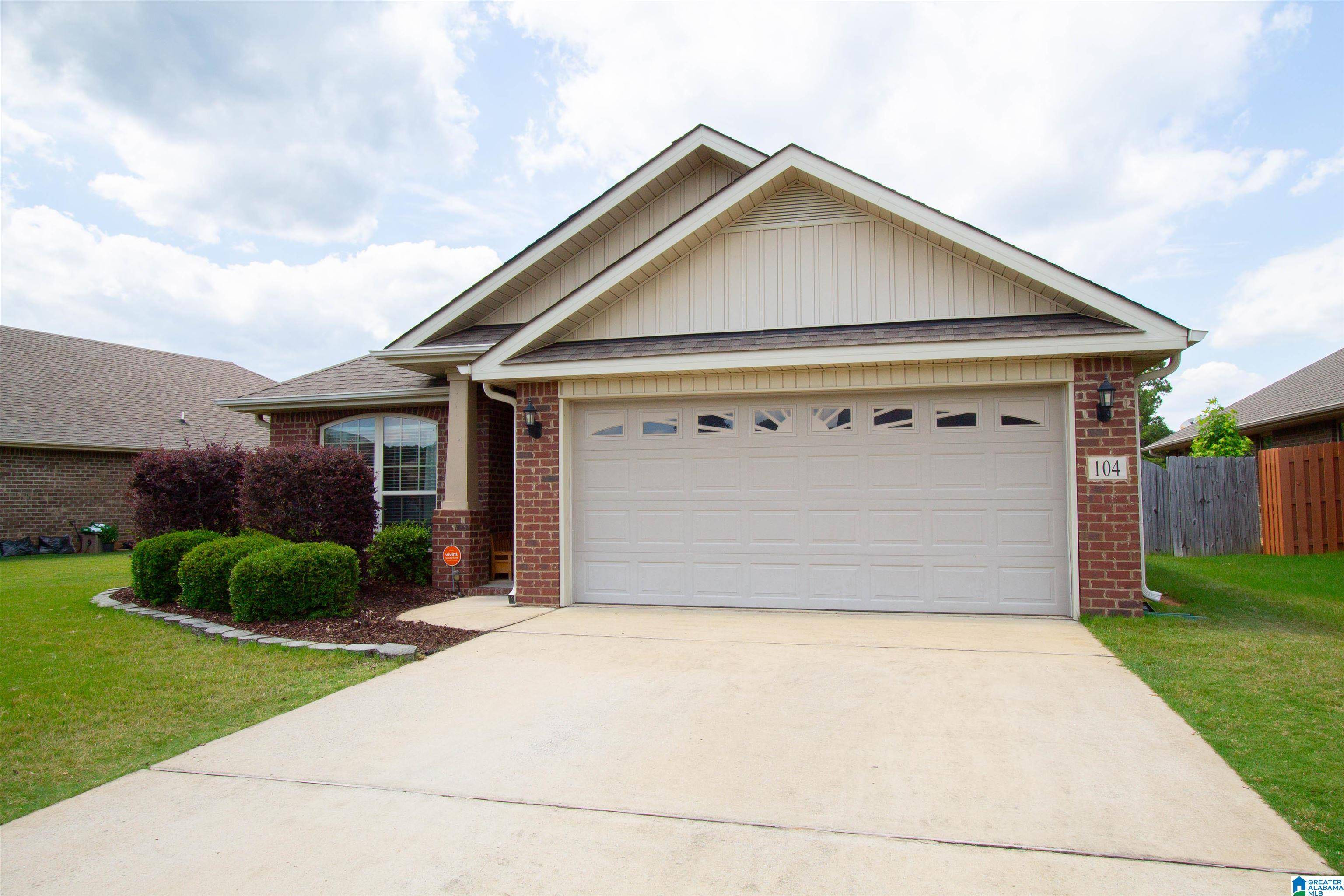 Alabaster, AL 35007,104 SOUTHFIELD DRIVE
