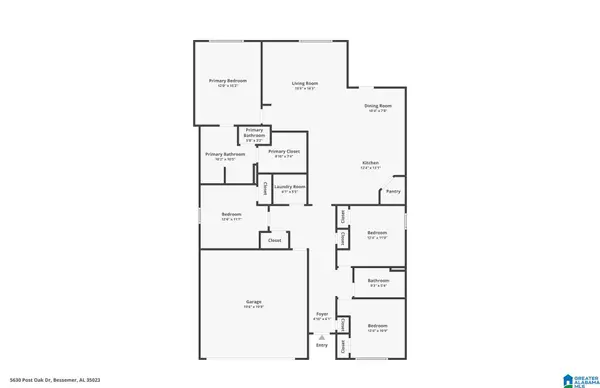 Bessemer, AL 35022,5630 POST OAK TRAIL