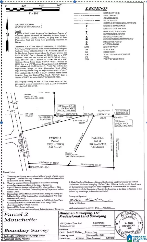 Tuscaloosa, AL 35406,0 NEW WATERMELON ROAD #3 and 4