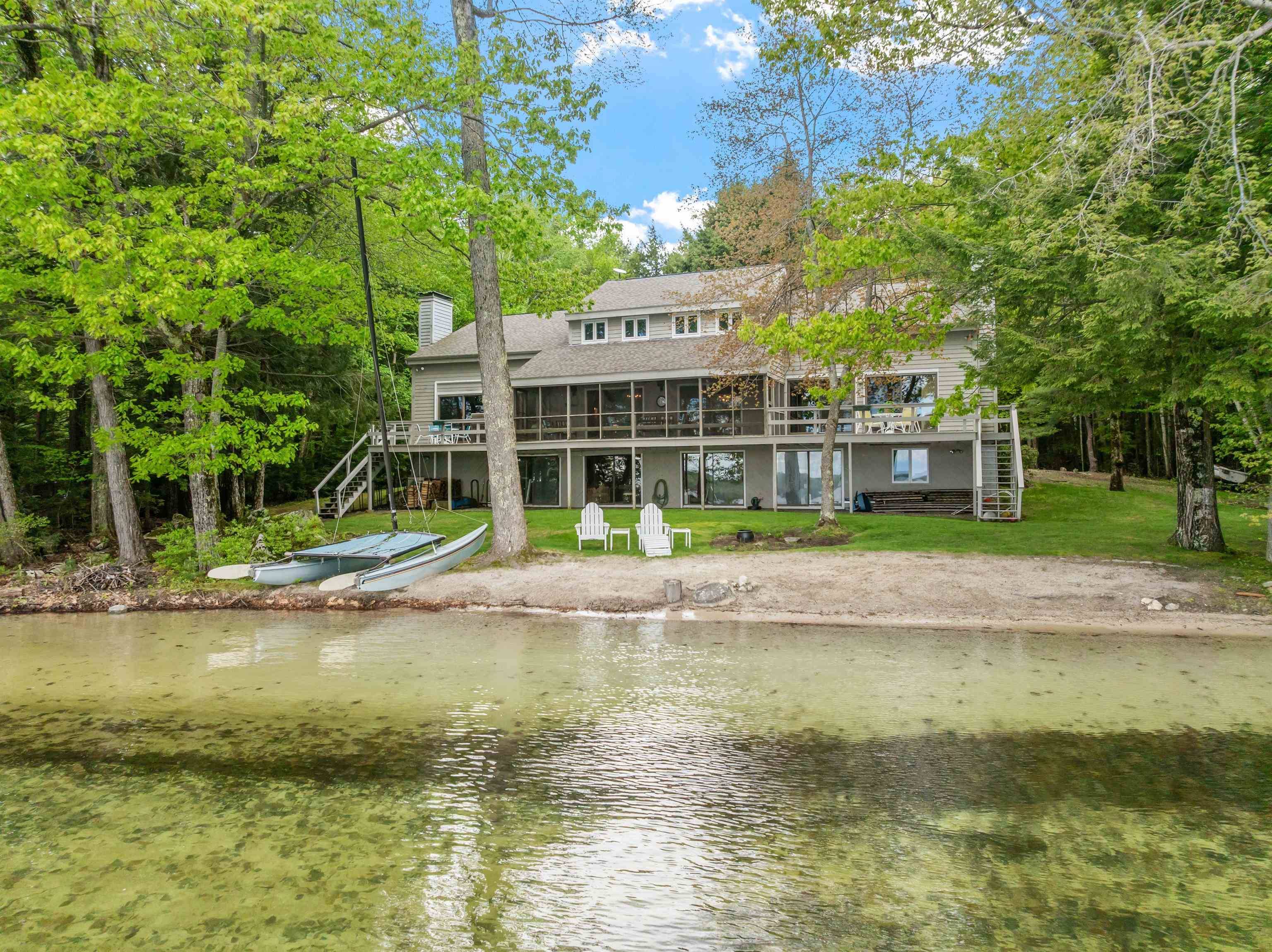 241 Long Point RD #+ abutting 1-acre lot, Moultonborough, NH 03254