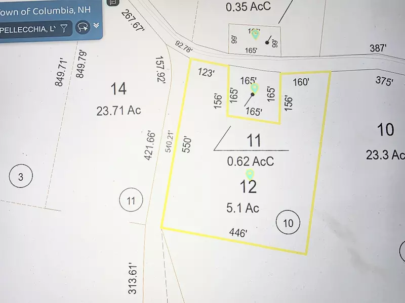 Washburn RD #Map 405 Lot 12, Columbia, NH 03576