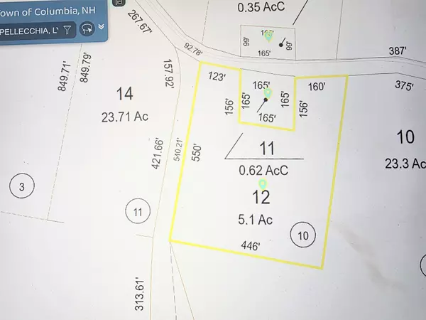 Washburn RD #Map 405 Lot 12, Columbia, NH 03576