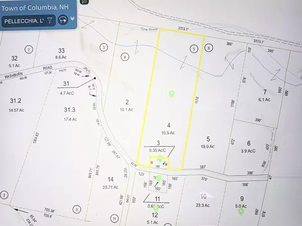 Columbia, NH 03590,Off Washburn RD #Map 405 Lots 4, 13, 14, & 22.4