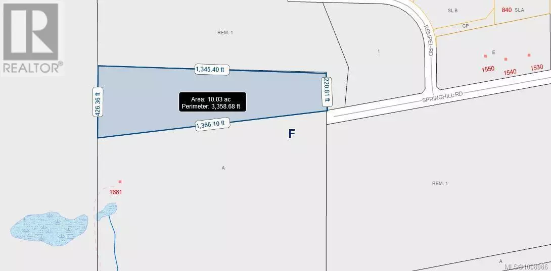 Lot 1 Springhill RD #Proposed, Parksville, BC V9P2B8