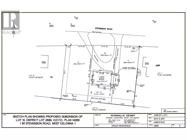 West Kelowna, BC V1Z1N3,911 Stevenson Road Lot# Prop Lot 3