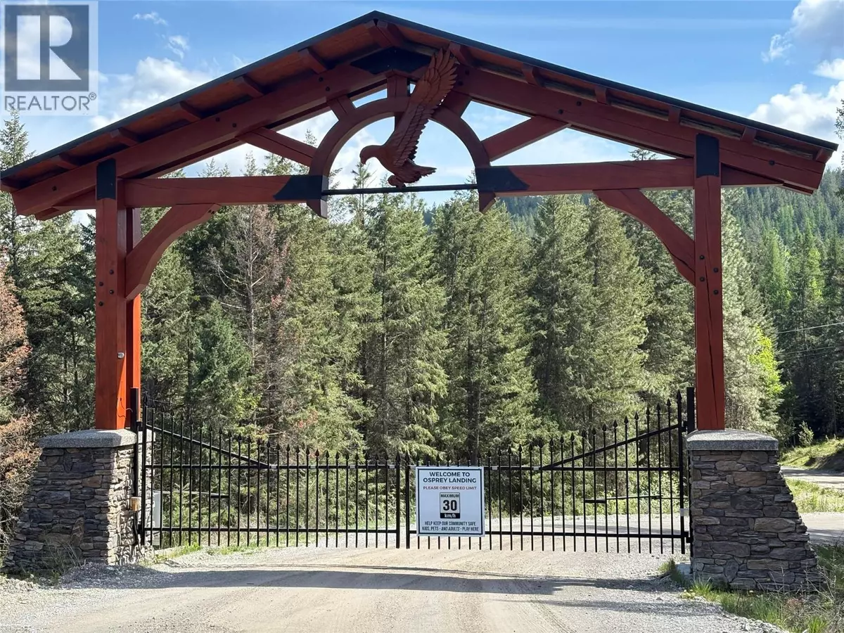 Wardner, BC V0B2J0,SL5 Osprey Landing Drive