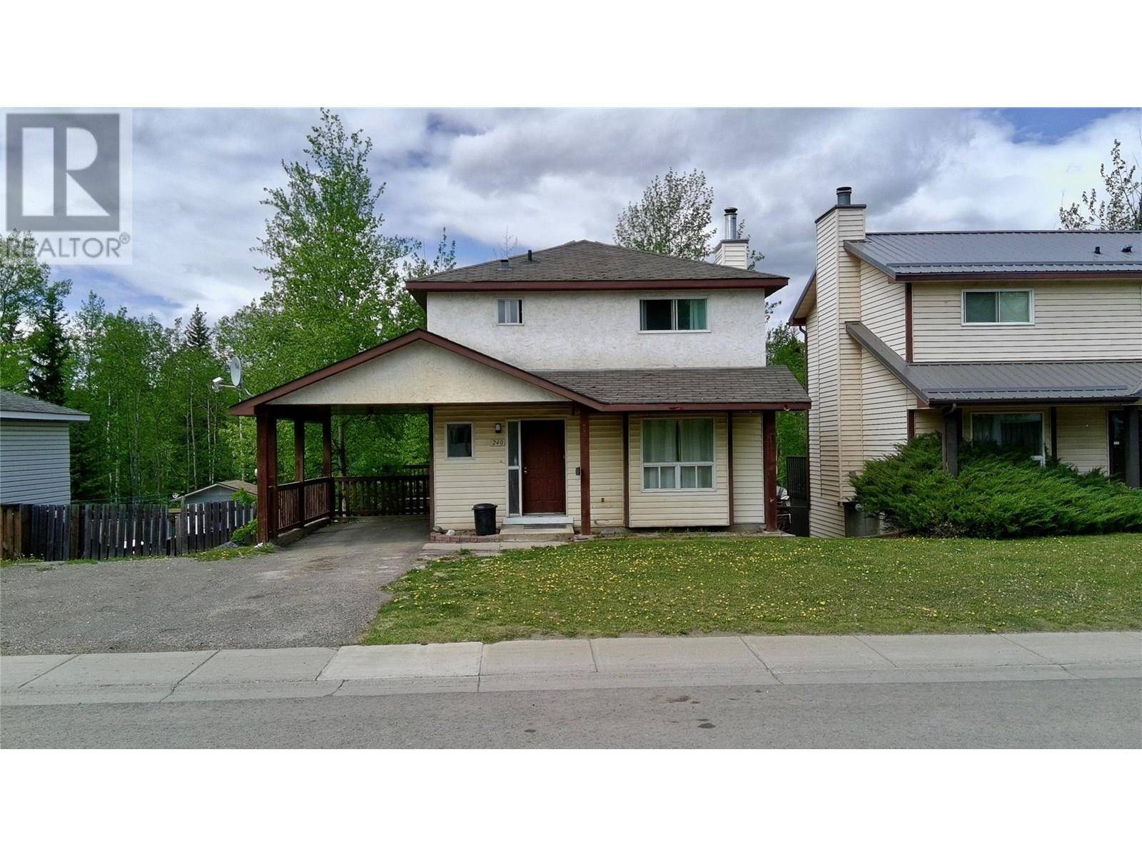 240 Bergeron Drive, Tumbler Ridge, BC V0C2W0