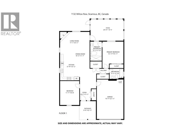 Sicamous, BC V0E2V0,1132 Willow Row