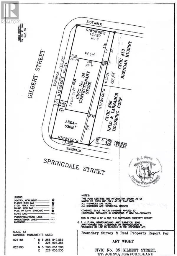 St John's, NL A1C1X5,35-35A Gilbert Street