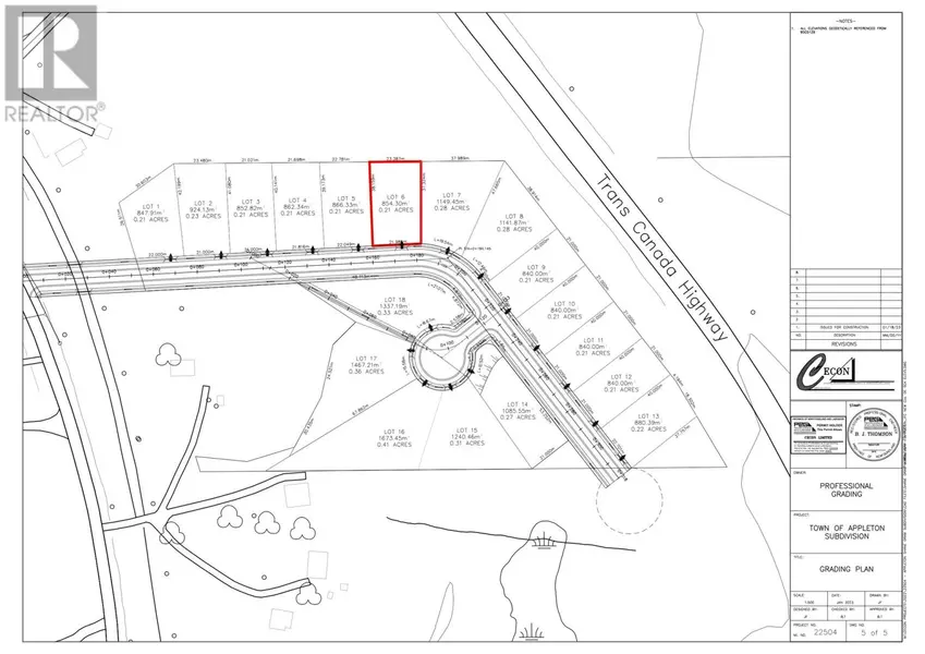 Lot 6 Temple Avenue, Appleton, NL A1V1W7