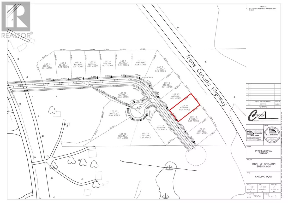 Appleton, NL A1V1W7,Lot 11 Temple Avenue