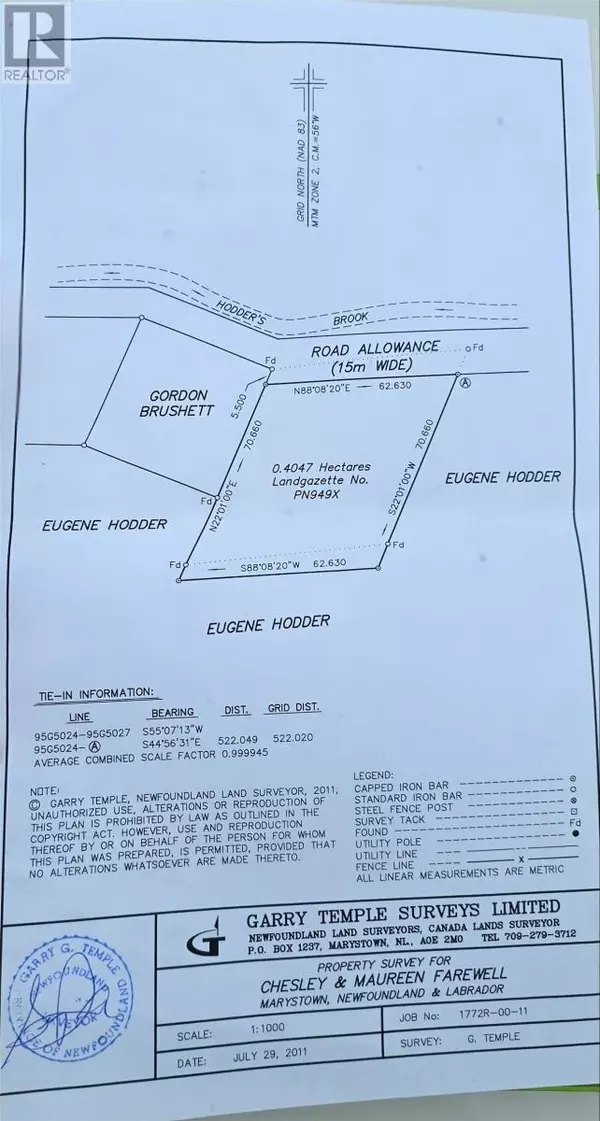 237B Creston Boulevard, Marystown, NL A0E2M0