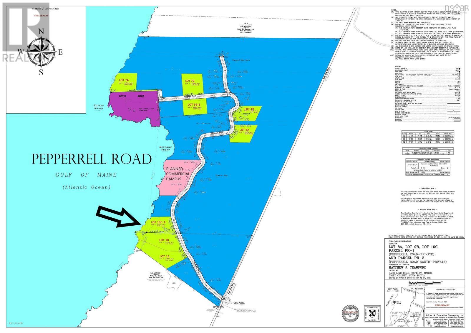 Lot 10C-A Pepperrell Road, Cape St Marys, NS B5A5B4