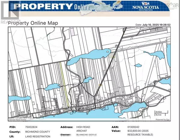 High Road, Arichat, NS B0E1A0