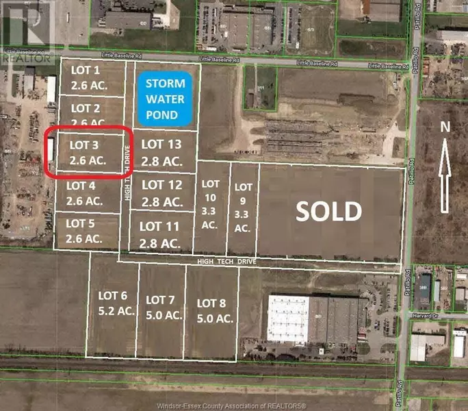LOT 3 HIGH TECH DRIVE, Lakeshore, ON N8N2L9