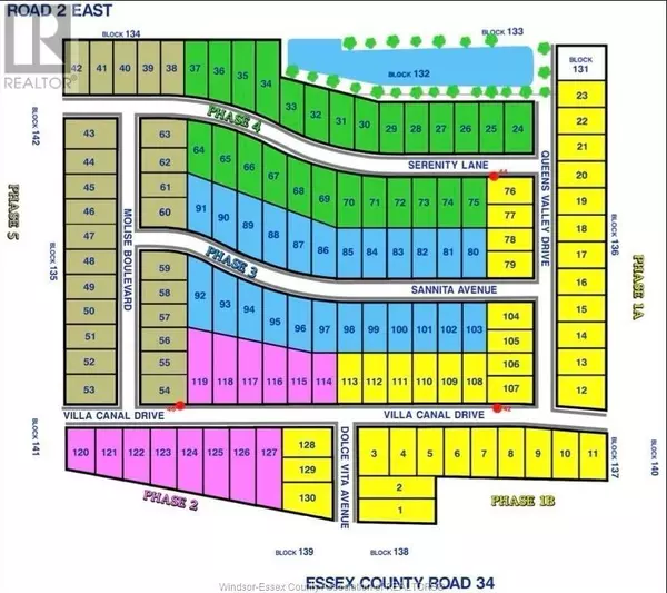 Kingsville, ON N0R2G0,123 Villa Canal DRIVE