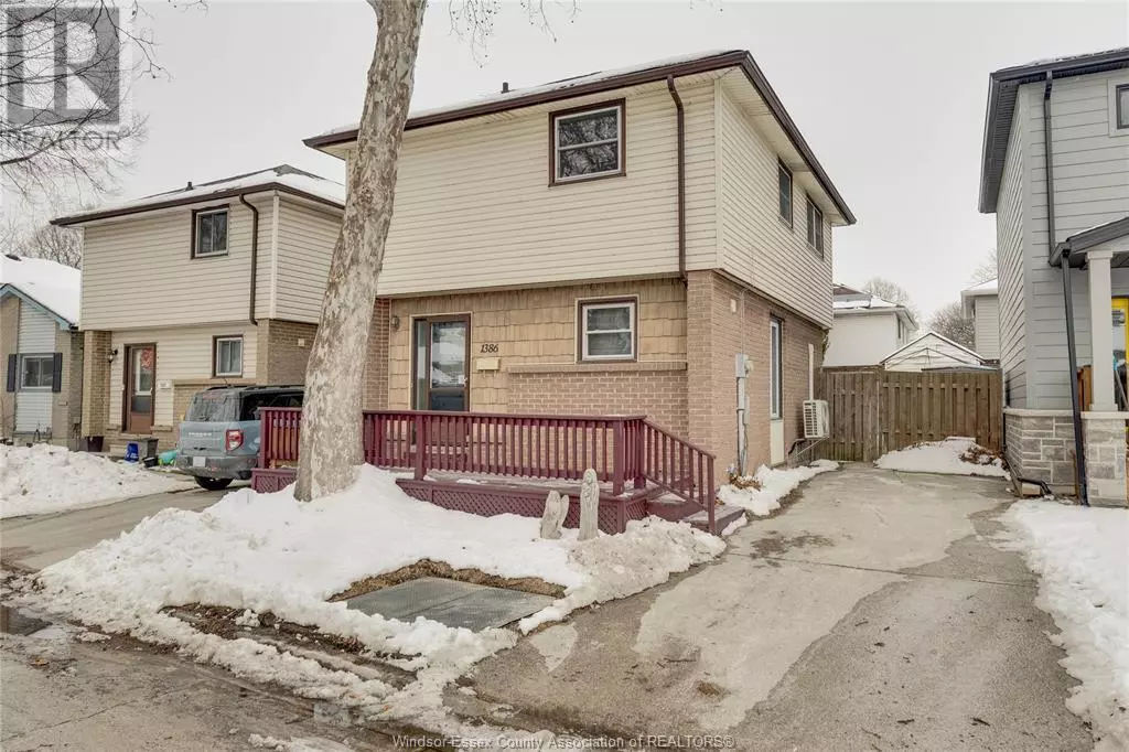 Windsor, ON N8S4H1,1386 Copperfield PLACE